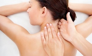 massage pour l'ostéochondrose cervicale